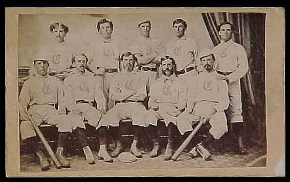 1869 Peck & Snyder Red Stockings